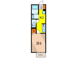 モナリエ園田の物件間取画像